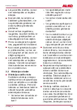 Preview for 349 page of AL-KO 3.29 Li Translation Of The Original Instructions For Use