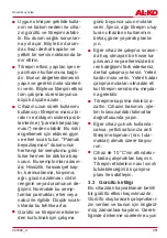 Preview for 481 page of AL-KO 3.29 Li Translation Of The Original Instructions For Use