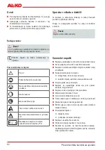 Preview for 62 page of AL-KO BC 410 II Instruction Manual