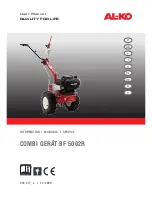 AL-KO BF 5002R User Manual preview