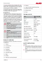 Preview for 15 page of AL-KO Easy Crush MH 2800 Instructions For Use Manual