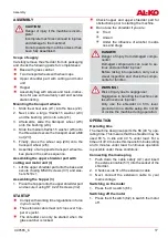 Preview for 17 page of AL-KO Easy Crush MH 2800 Instructions For Use Manual