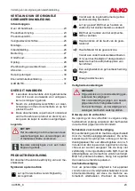 Preview for 23 page of AL-KO Easy Crush MH 2800 Instructions For Use Manual