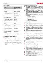 Preview for 53 page of AL-KO Easy Crush MH 2800 Instructions For Use Manual