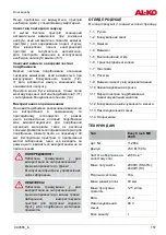 Preview for 157 page of AL-KO Easy Crush MH 2800 Instructions For Use Manual