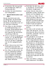 Preview for 11 page of AL-KO EASY FLEX PW 2040 Translation Of The Original Instructions For Use