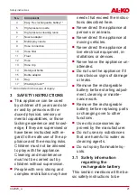 Preview for 21 page of AL-KO EASY FLEX PW 2040 Translation Of The Original Instructions For Use