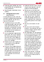 Preview for 33 page of AL-KO EASY FLEX PW 2040 Translation Of The Original Instructions For Use