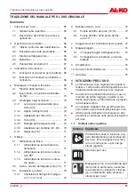 Preview for 65 page of AL-KO EASY FLEX PW 2040 Translation Of The Original Instructions For Use