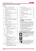 Preview for 87 page of AL-KO EASY FLEX PW 2040 Translation Of The Original Instructions For Use