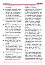 Preview for 125 page of AL-KO EASY FLEX PW 2040 Translation Of The Original Instructions For Use