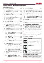 Preview for 165 page of AL-KO EASY FLEX PW 2040 Translation Of The Original Instructions For Use