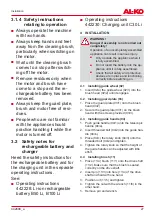 Preview for 27 page of AL-KO G4990012 Translation Of The Original Instructions For Use