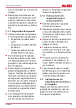 Preview for 67 page of AL-KO G4990012 Translation Of The Original Instructions For Use