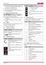 Preview for 85 page of AL-KO MH1150 Manual