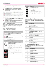 Preview for 155 page of AL-KO MH1150 Manual