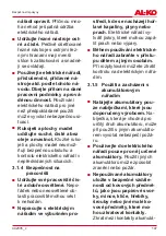 Preview for 147 page of AL-KO MT 40 Translation Of The Original Instructions For Use