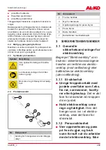 Preview for 209 page of AL-KO MT 40 Translation Of The Original Instructions For Use