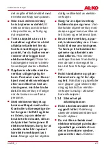 Preview for 211 page of AL-KO MT 40 Translation Of The Original Instructions For Use