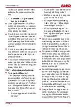 Preview for 213 page of AL-KO MT 40 Translation Of The Original Instructions For Use