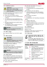 Preview for 9 page of AL-KO PRO 125 OHV QSS Instructions For Use Manual