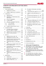 Preview for 201 page of AL-KO SnowLine 620 E III Translation Of The Original Instructions For Use