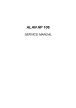 Alan HP106 Service Manual preview