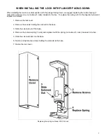 Preview for 3 page of Alarm Lock LEKTROLOK 103 Installation Instructions