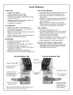 Preview for 3 page of Alarm Lock PDL5300 Programming Instructions Manual