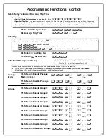 Preview for 29 page of Alarm Lock Wireless Trilogy PDL6200 Programming Instructions Manual