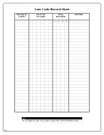 Preview for 36 page of Alarm Lock Wireless Trilogy PDL6200 Programming Instructions Manual