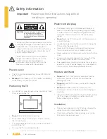 Preview for 6 page of Alba LE-24GY15-T2+DVD Instruction Manual