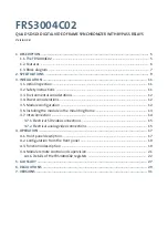 Preview for 3 page of Albalá Ingenieros FRS3004C02 Manual