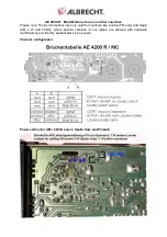 Preview for 5 page of Albrecht AE 4200 R Service Manual