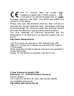 Preview for 28 page of Albrecht digi-TV 100 User Manual