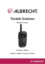 Preview for 1 page of Albrecht PMR 446 Manual