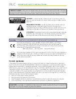 Preview for 4 page of ALC AWF33-S2 User Manual