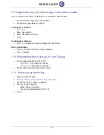 Preview for 36 page of Alcatel-Lucent 8028 User Manual