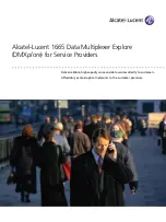 Alcatel-Lucent Data Multiplexer Explore 1665 Brochure preview