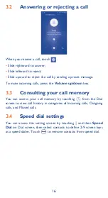 Preview for 16 page of Alcatel 4013M Quick Start Manual