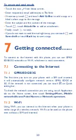 Preview for 20 page of Alcatel 4013M Quick Start Manual