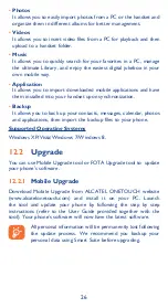 Preview for 26 page of Alcatel 4013M Quick Start Manual