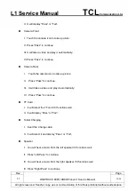 Preview for 29 page of Alcatel ONETOUCH 8085 Service Manual