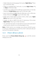 Preview for 12 page of Alcatel SMARTFLIP User Manual