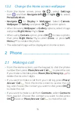 Preview for 15 page of Alcatel SMARTFLIP User Manual