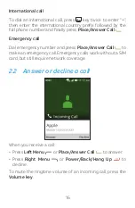 Preview for 16 page of Alcatel SMARTFLIP User Manual