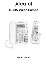 Preview for 1 page of Alcatel XL785 Voice Combo User Manual