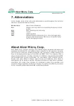 Preview for 22 page of Alcor AU6981 Series Technical Reference Manual