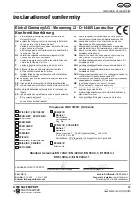 Preview for 33 page of ALDI Workzone WAC 3050/1 User Manual