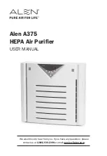 Alen A375 User Manual preview